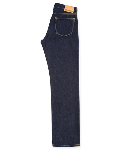 C.O.F Studio M6 Classic Straight - 13oz RG CO Deep Indigo Rinsed - Standard & Strange