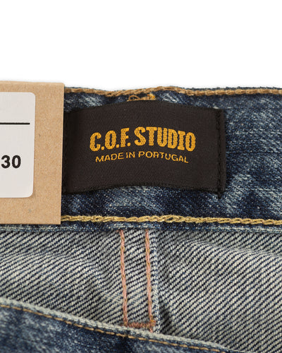 C.O.F Studio M8 Straight Fit - 14oz RG CO Indigo Authentic Aged - Standard & Strange