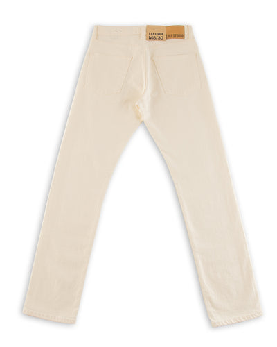C.O.F Studio M8 Straight Fit - Organic Ecru Stone Wash - Standard & Strange