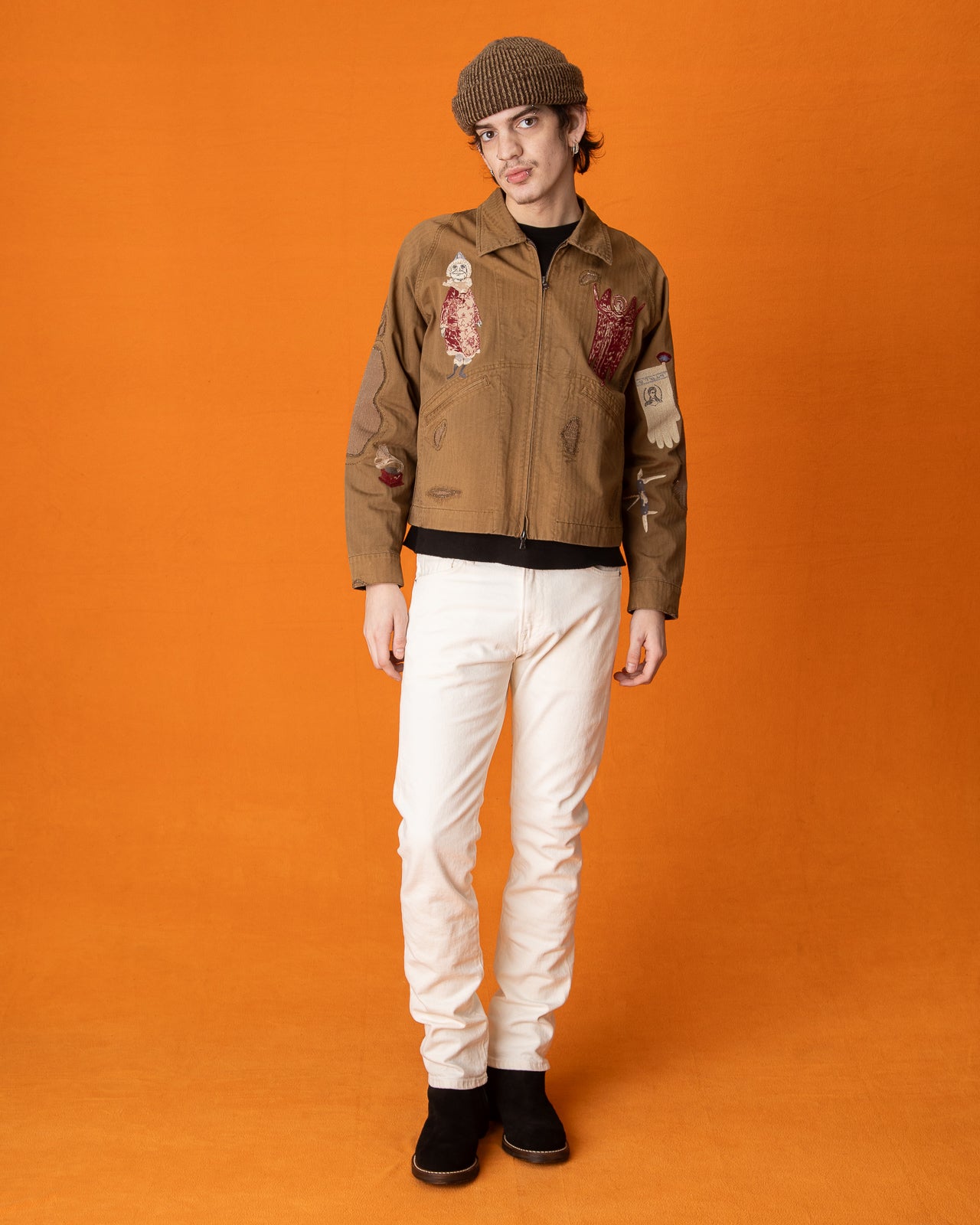 C.O.F Studio M8 Straight Fit - Organic Ecru Stone Wash - Standard & Strange