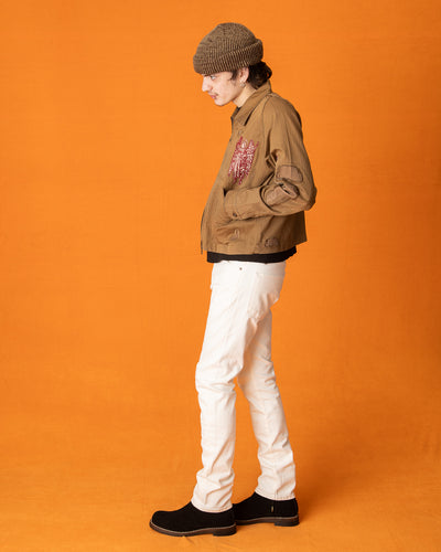 C.O.F Studio M8 Straight Fit - Organic Ecru Stone Wash - Standard & Strange