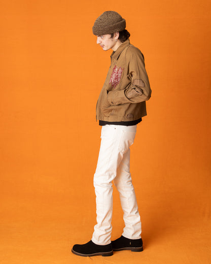 C.O.F Studio M8 Straight Fit - Organic Ecru Stone Wash - Standard & Strange