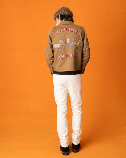 C.O.F Studio M8 Straight Fit - Organic Ecru Stone Wash - Standard & Strange