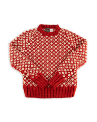 Chamula Design B Pullover - Red - Standard & Strange