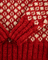 Chamula Design B Pullover - Red - Standard & Strange