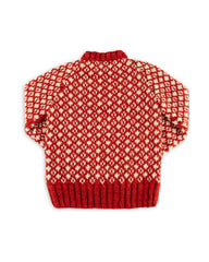 Chamula Design B Pullover - Red - Standard & Strange