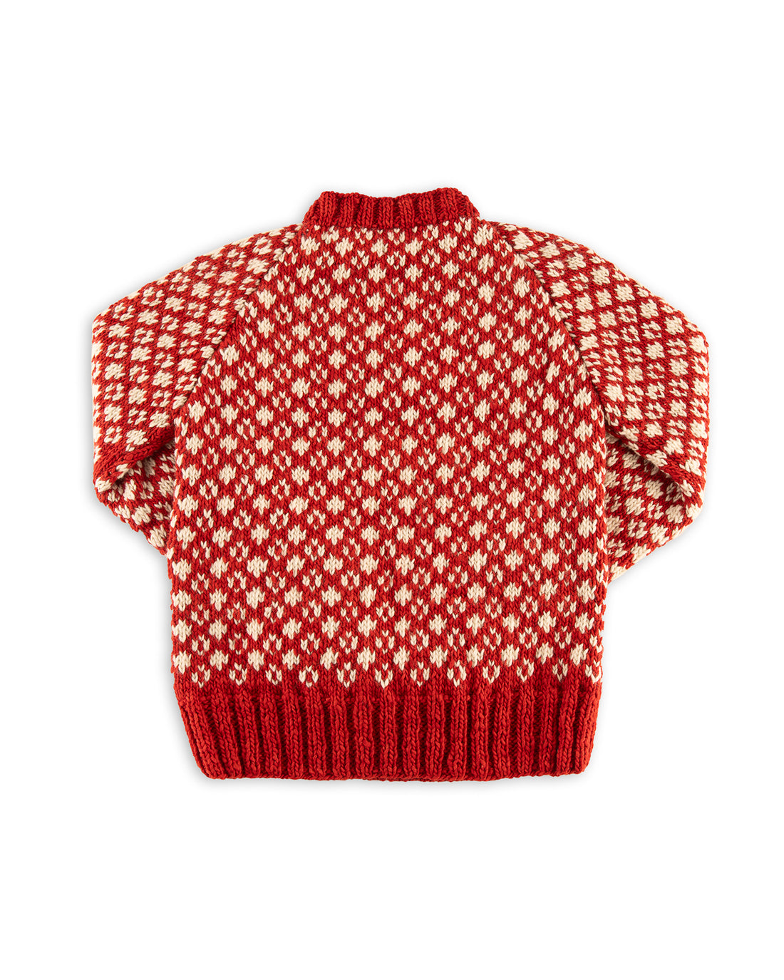 Chamula Design B Pullover - Red - Standard & Strange