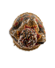 Chamula Double Cuff Cap - Fair Isle #3 - Dark Alfalfa - Standard & Strange