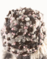 Chamula Double Cuff Cap - Fair Isle #3 - Pearl Gray Heather - Standard & Strange