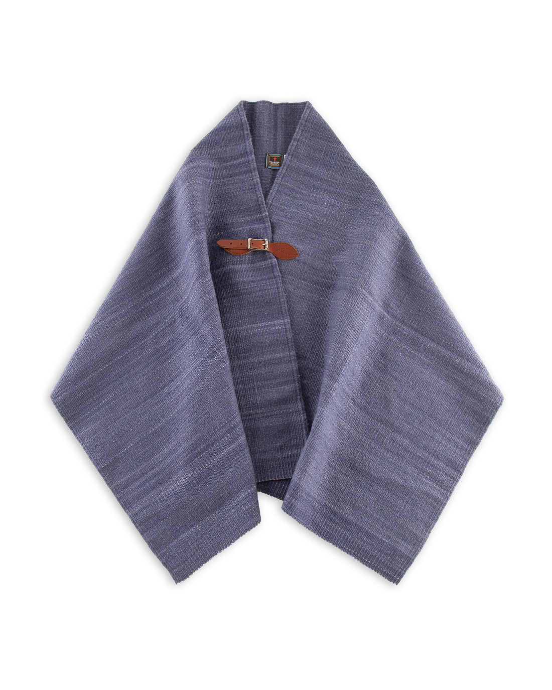 Chamula Merino Wool Blanket Poncho - Dark Indigo - Standard & Strange