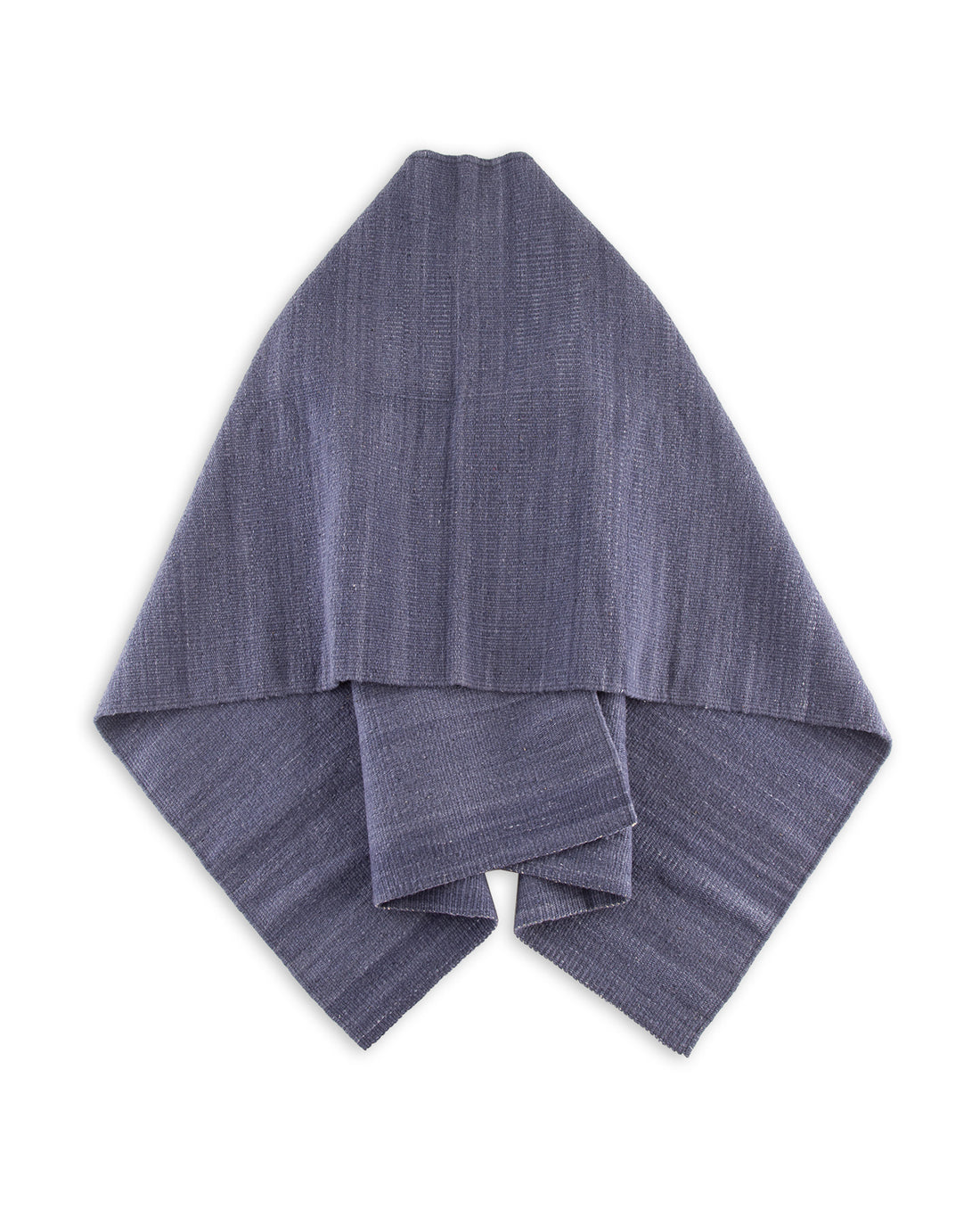 Chamula Merino Wool Blanket Poncho - Dark Indigo - Standard & Strange