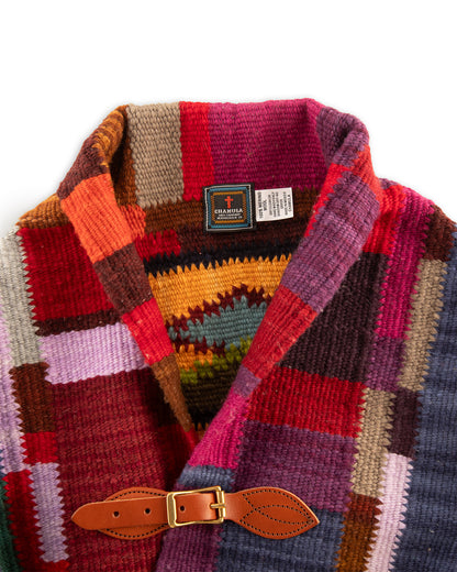 Chamula Merino Wool Blanket Poncho - Diamond Sampler - Standard & Strange
