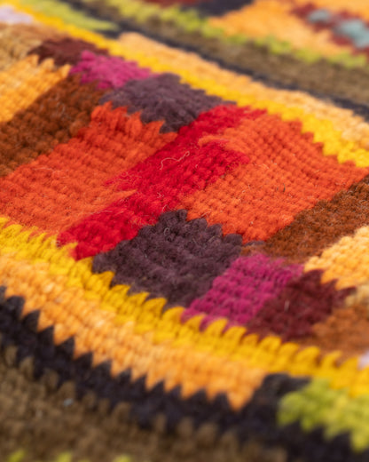 Chamula Merino Wool Blanket Poncho - Diamond Sampler - Standard & Strange