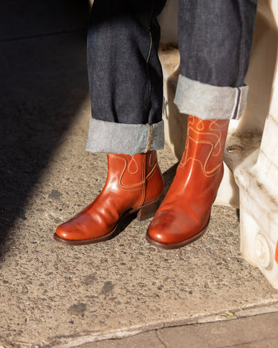 Clinch Boots Horned Moon Boots - Brown Horsehide - HR Last - Standard & Strange