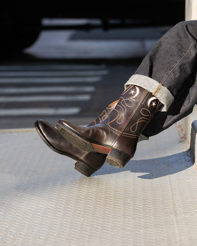 Clinch Boots Horned Moon Boots - Black Horsehide - HR Last - Standard & Strange