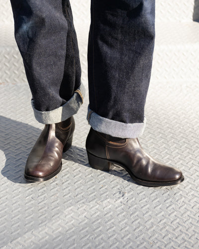 Clinch Boots Horned Moon Boots - Black Horsehide - HR Last - Standard & Strange