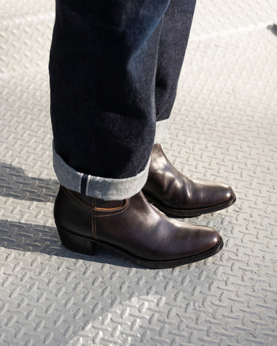 Clinch Boots Horned Moon Boots - Black Horsehide - HR Last - Standard & Strange