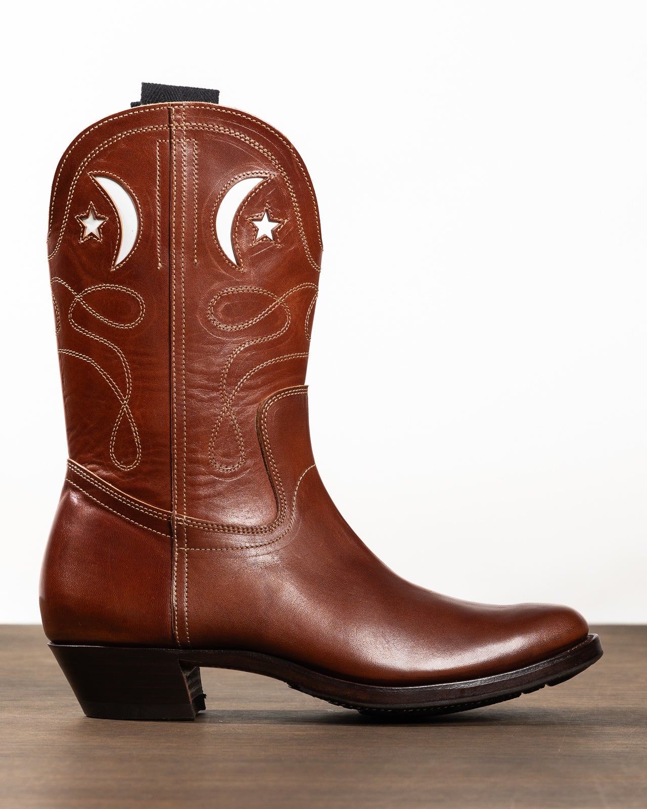 靴 Clinch Cowboy Boots Horsehide Brown Clinch Cowboy Boots Horsehide Brown – Clutch Cafe