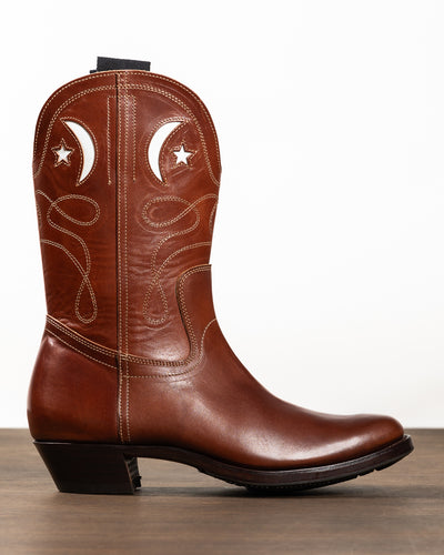 Clinch Boots Horned Moon Boots - Brown Horsehide - HR Last - Standard & Strange