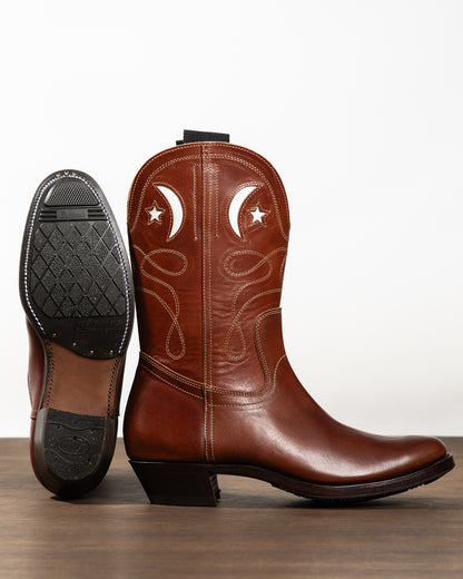 Clinch Boots Horned Moon Boots - Brown Horsehide - HR Last - Standard & Strange