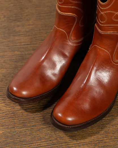 Clinch Boots Horned Moon Boots - Brown Horsehide - HR Last - Standard & Strange