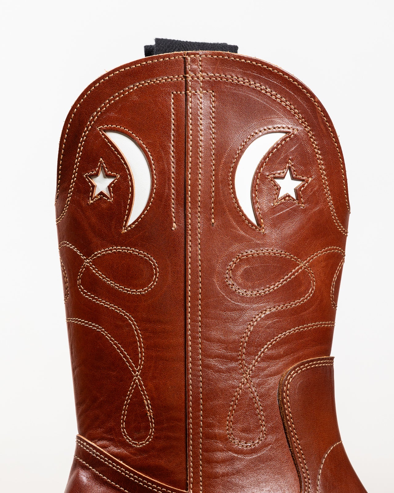 Clinch Boots Cowboy Boot "Horned Moon" Brown Horsehide HR Last