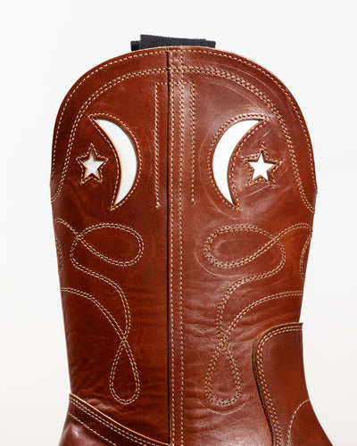 Clinch Boots Horned Moon Boots - Brown Horsehide - HR Last - Standard & Strange