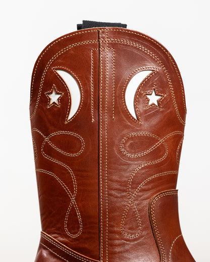 Clinch Boots Horned Moon Boots - Brown Horsehide - HR Last - Standard & Strange