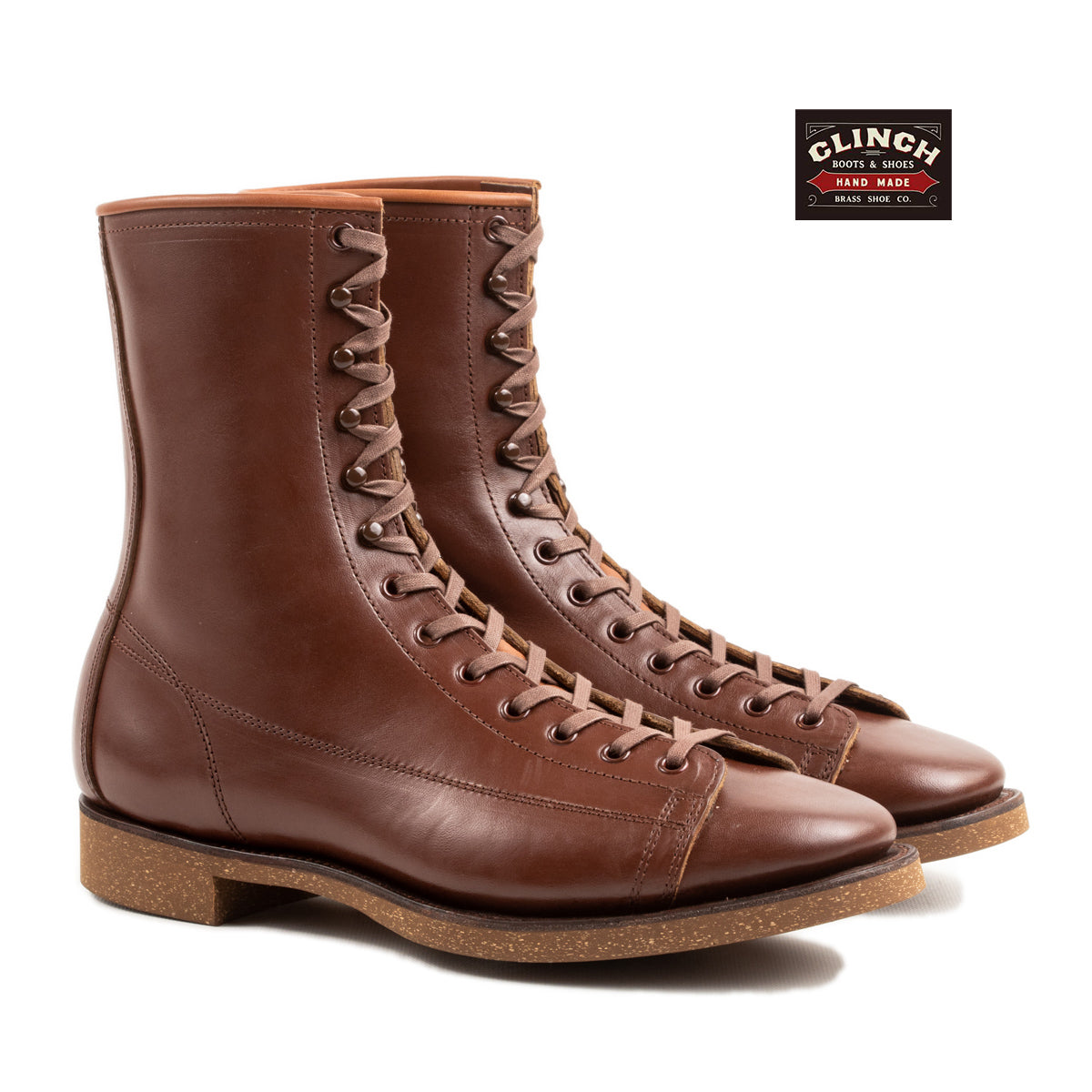 Clinch Boots Gary Boots - Brown Overdyed Horsebutt - CN-S Last 