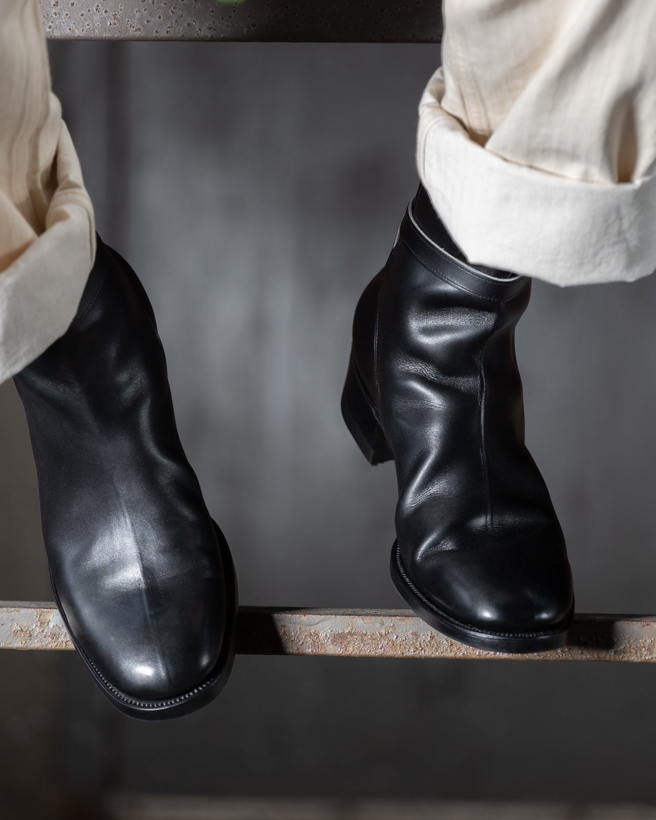 Clinch Jodhpur Horsebutt クリンチ　ジョッパー Clinch Boots Jodhpur Boot - Black Overdyed Horsebutt - CN