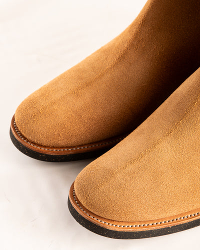 Clinch Boots Jodhpur Boot - Natural Gustave Roughout Cowhide - CN Wide Last - Standard & Strange