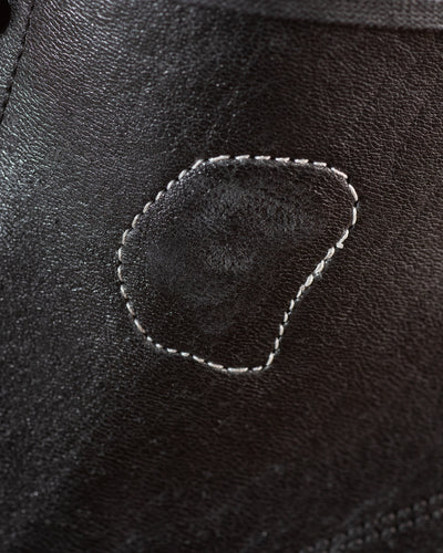 Clinch Boots DITWOL Milne Boots - Black Patchwork Deerskin - FR Last - Standard & Strange