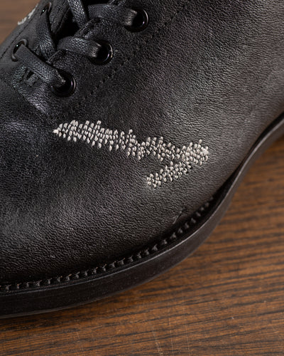 Clinch Boots DITWOL Milne Boots - Black Patchwork Deerskin - FR Last - Standard & Strange