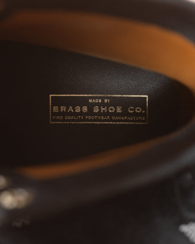 Clinch Boots DITWOL Milne Boots - Black Patchwork Deerskin - FR Last - Standard & Strange