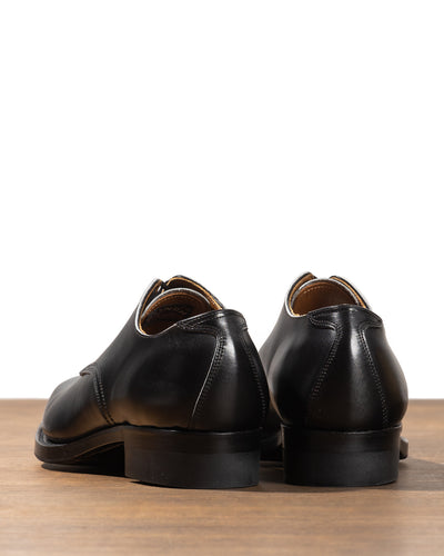 Clinch Boots Service Shoe - Black Calf - MIL-WIDE Last - Standard & Strange