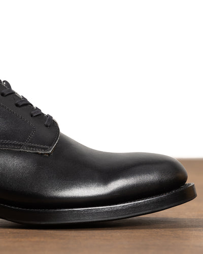 Clinch Boots Service Shoe - Black Calf - MIL-WIDE Last - Standard & Strange