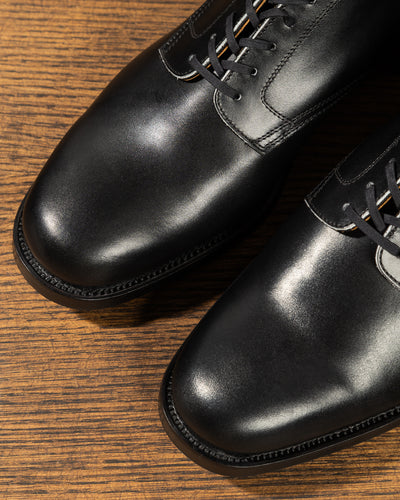 Clinch Boots Service Shoe - Black Calf - MIL-WIDE Last - Standard & Strange