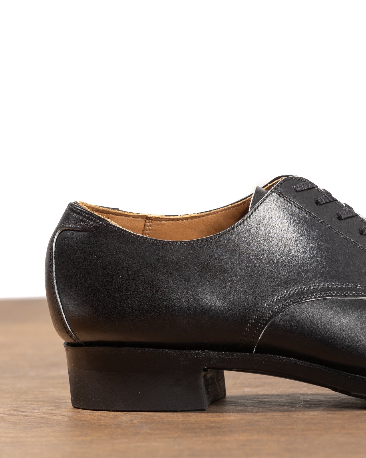 Clinch Boots Service Shoe - Black Calf - MIL Last – Standard & Strange
