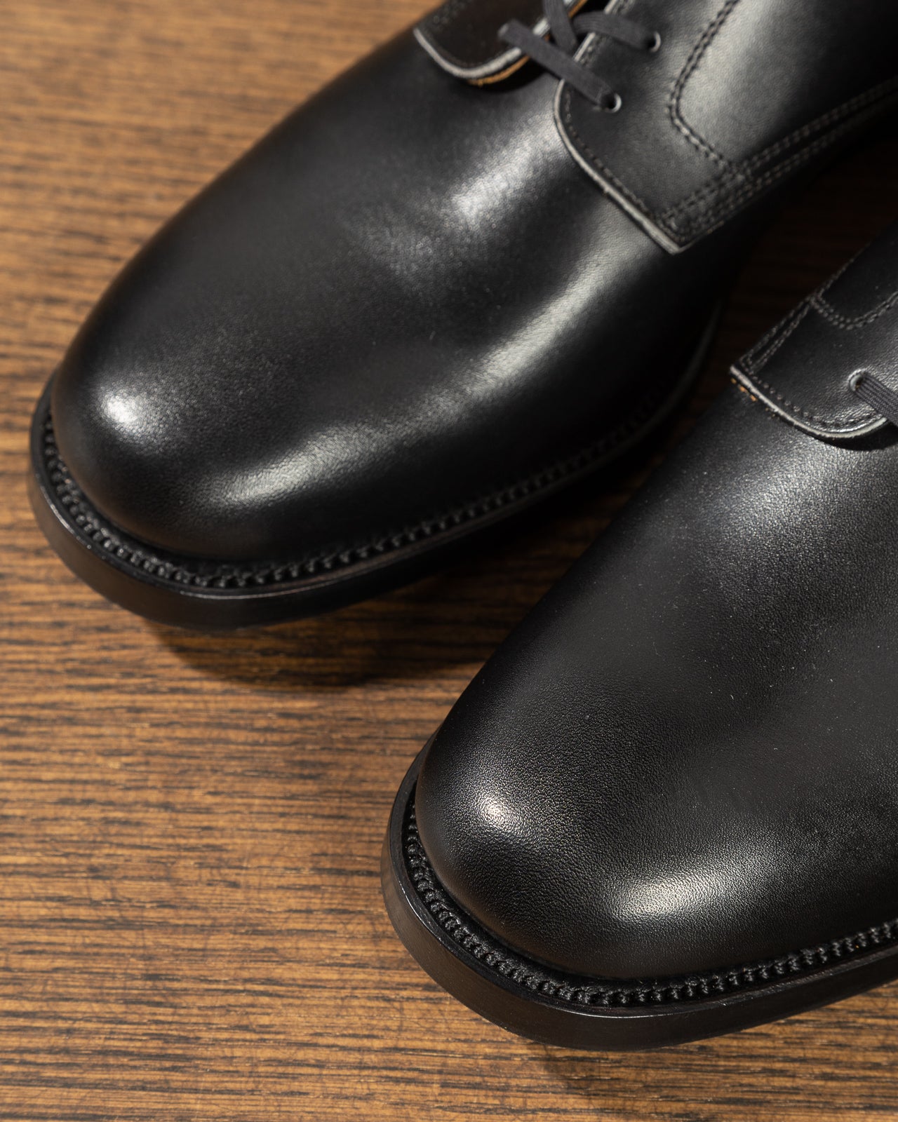 Clinch Boots Service Shoe - Black Calf - MIL Last - Standard & Strange