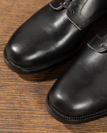 Clinch Boots Service Shoe - Black Calf - MIL Last - Standard & Strange