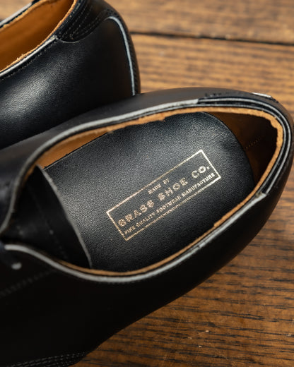 Clinch Boots Service Shoe - Black Calf - MIL Last - Standard & Strange
