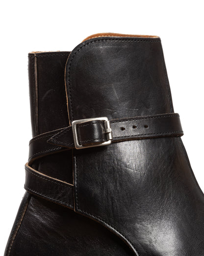 Clinch Boots Jodhpur Boot - Black Overdyed Horsebutt - CN Last - Standard & Strange