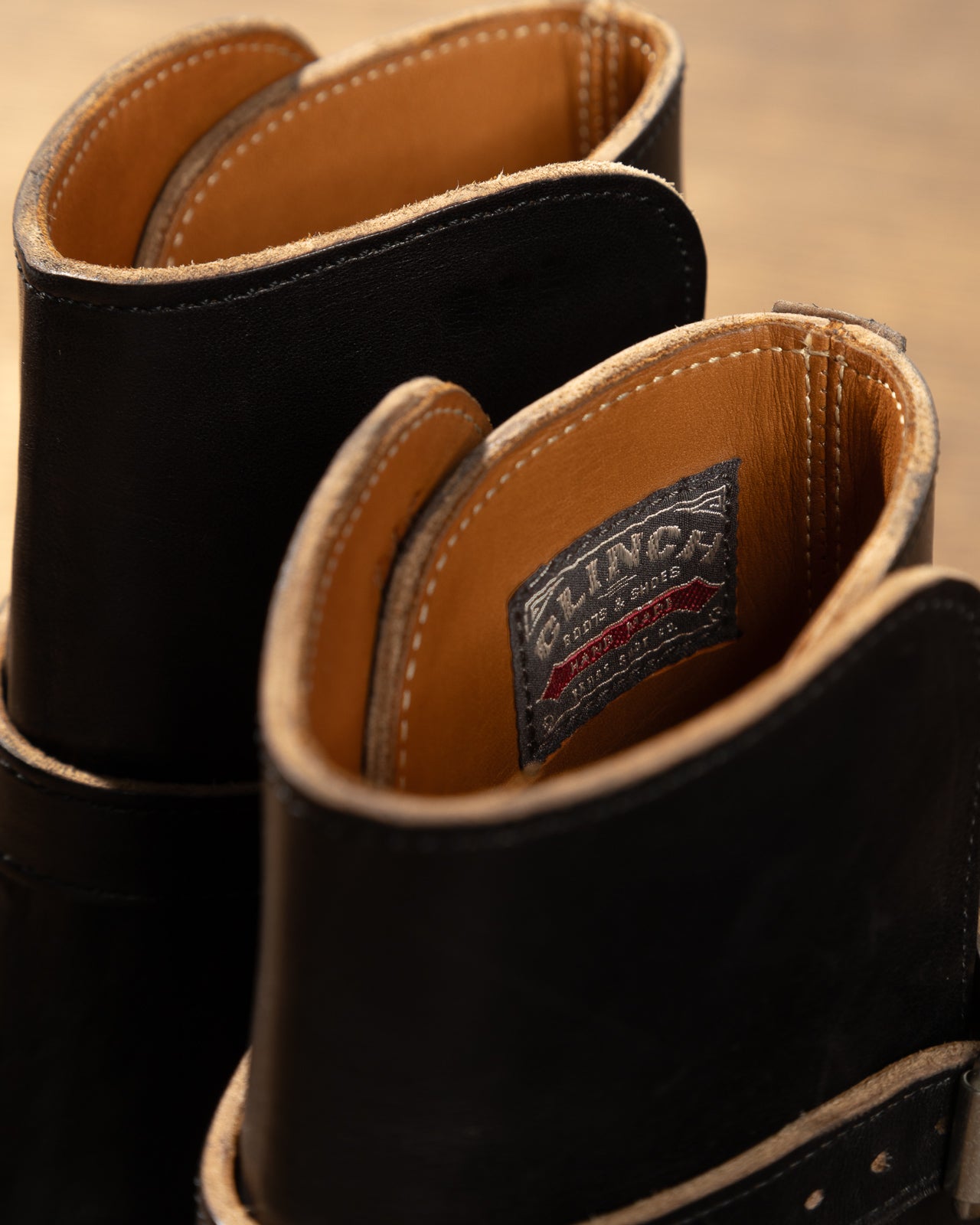 Clinch Boots Jodhpur Boot - Black Overdyed Horsebutt - CN Last - Standard & Strange