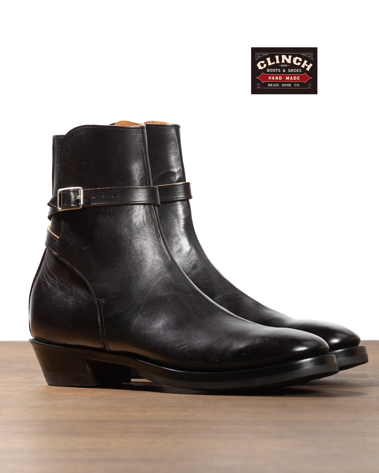 Clinch Boots Jodhpur Boot - Black Overdyed Horsebutt - CN Last – Standard &  Strange