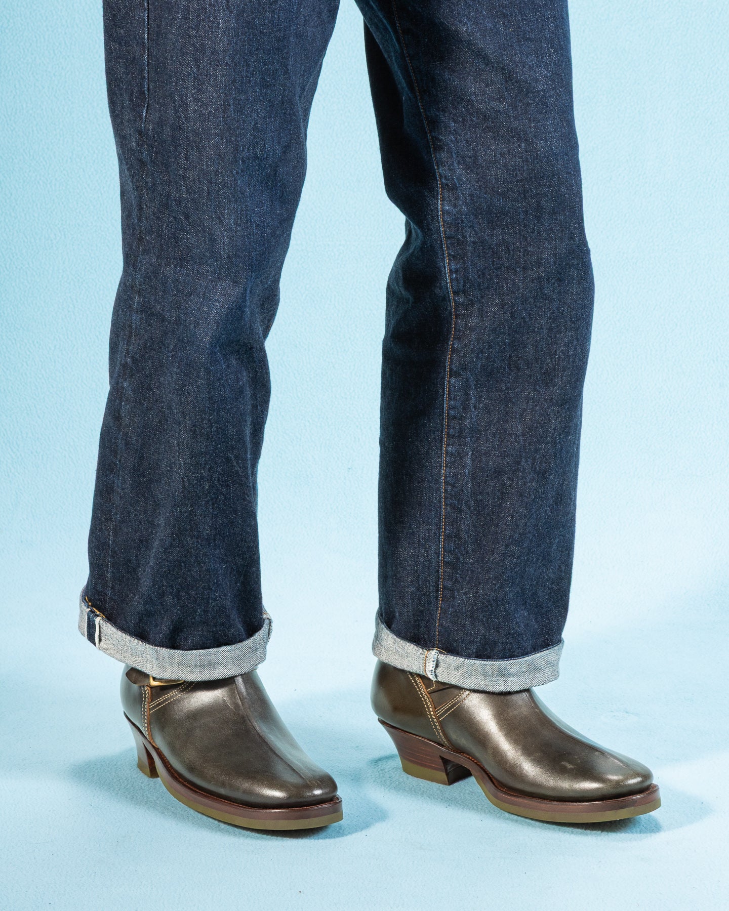 Clinch Boots Engineer Boots - Green Overdyed Horsebutt - CN Wide Last - Standard & Strange