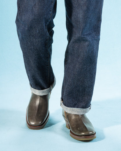 Clinch Boots Engineer Boots - Green Overdyed Horsebutt - CN Wide Last - Standard & Strange