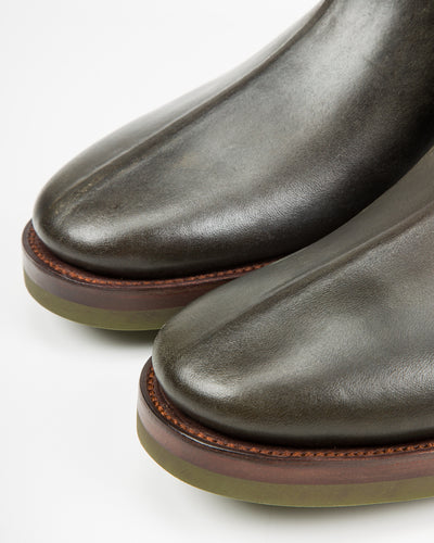 Clinch Boots Engineer Boots - Green Overdyed Horsebutt - CN Wide Last - Standard & Strange