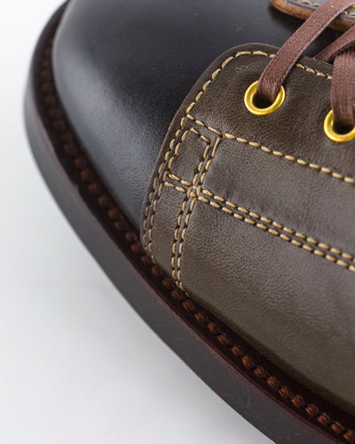 Clinch Boots Gary Boots - Dark Green Overdyed Horsebutt - CN-Wide Soft-Toe Last - Standard & Strange