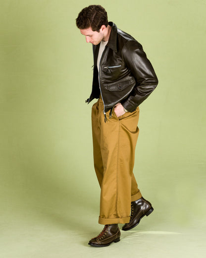 Clinch Boots Gary Boots - Dark Green Overdyed Horsebutt - CN-Wide Soft-Toe Last - Standard & Strange