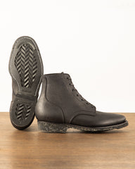 Clinch Boots Yeager Boot - Black Gustave Roughout - CN-S Last - Standard & Strange